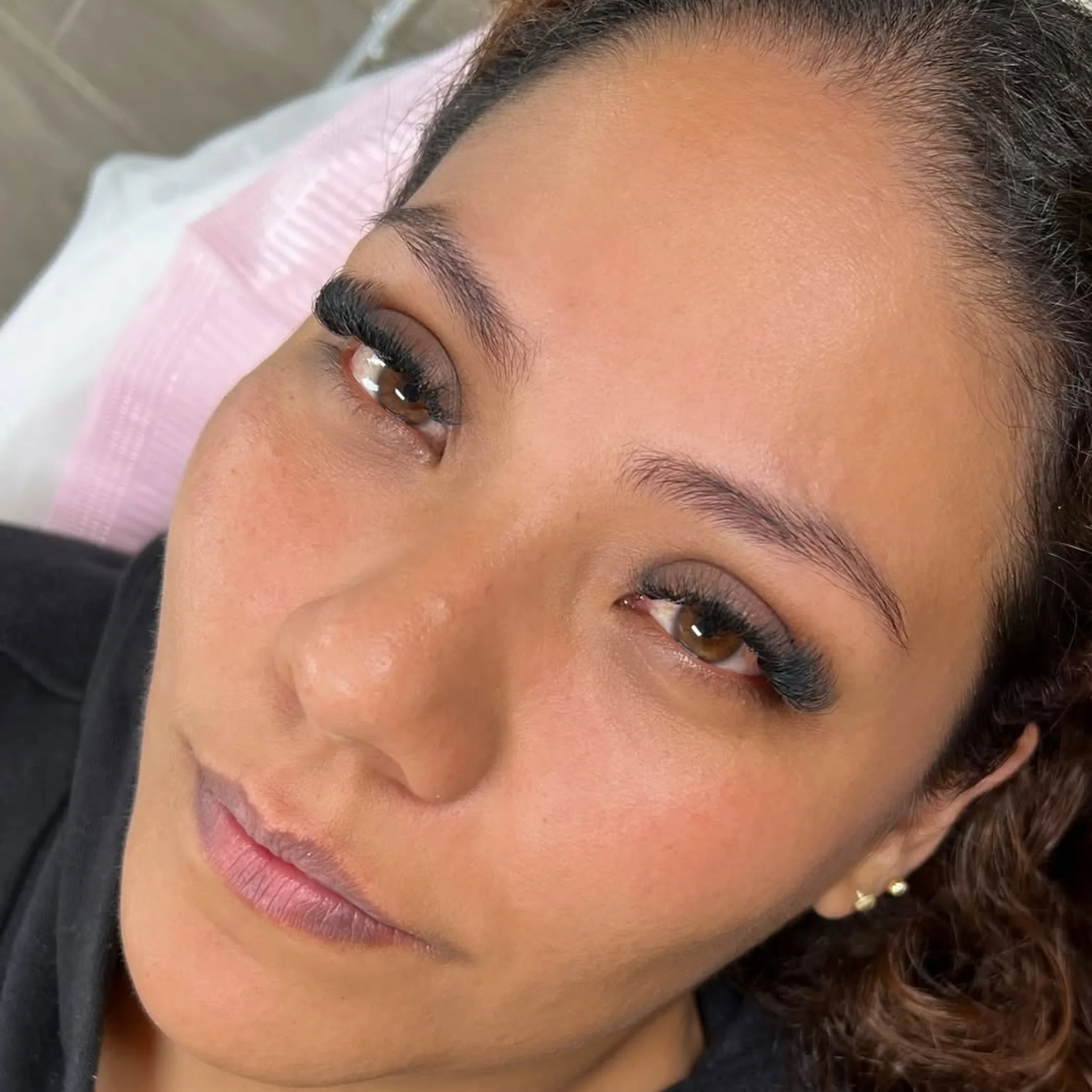 professionally styled eyebrows